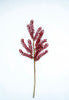Red metallic mini leaf spray - Greenery MarketChristmasXG846-R