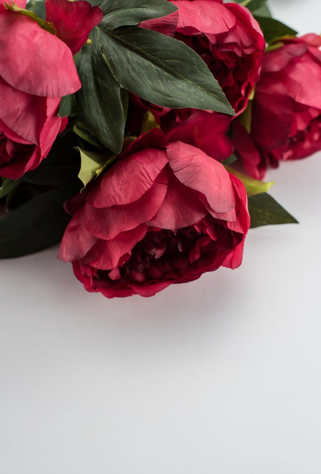 red peony bush - Greenery Marketartificial flowers27167