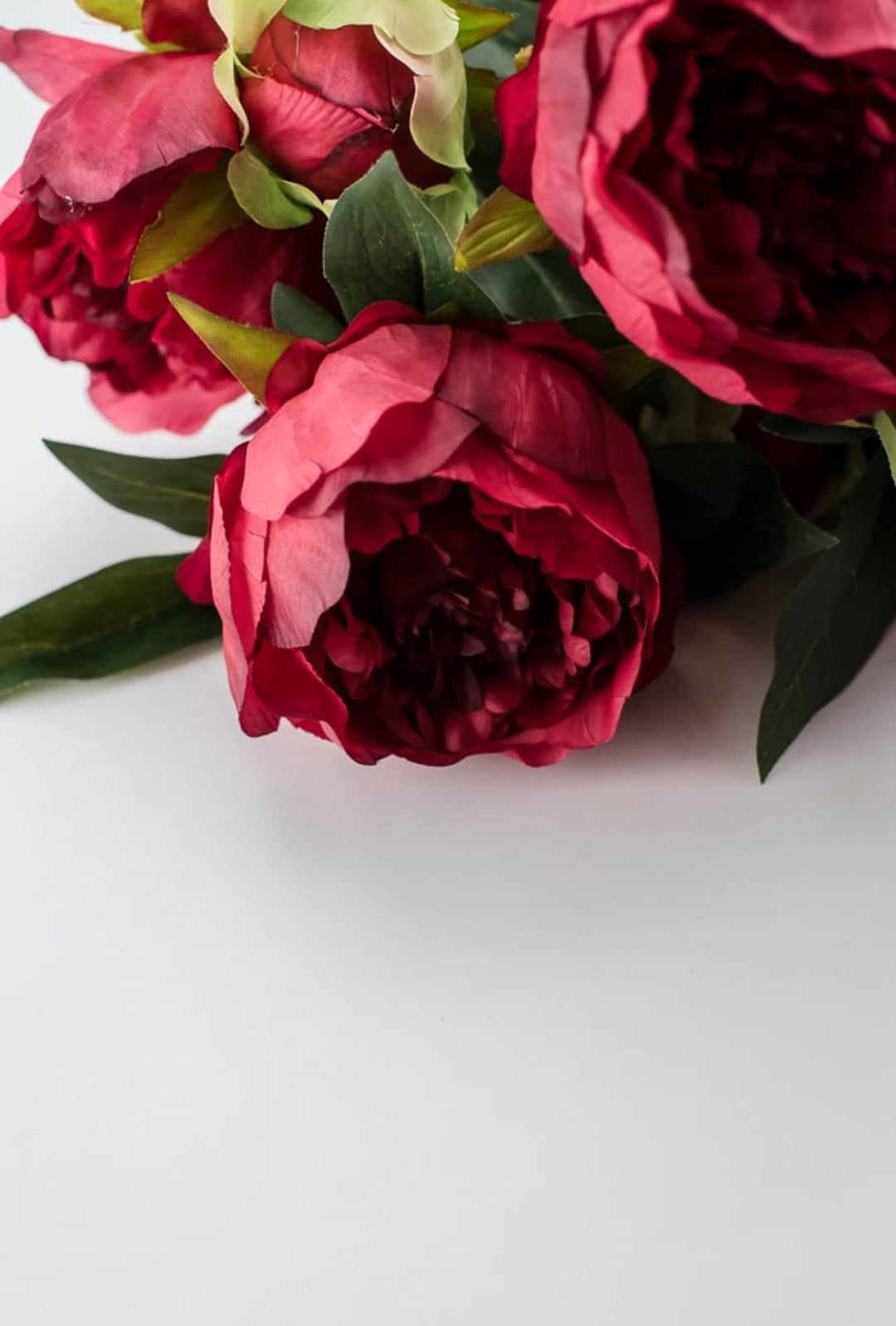 red peony bush - Greenery Marketartificial flowers27167