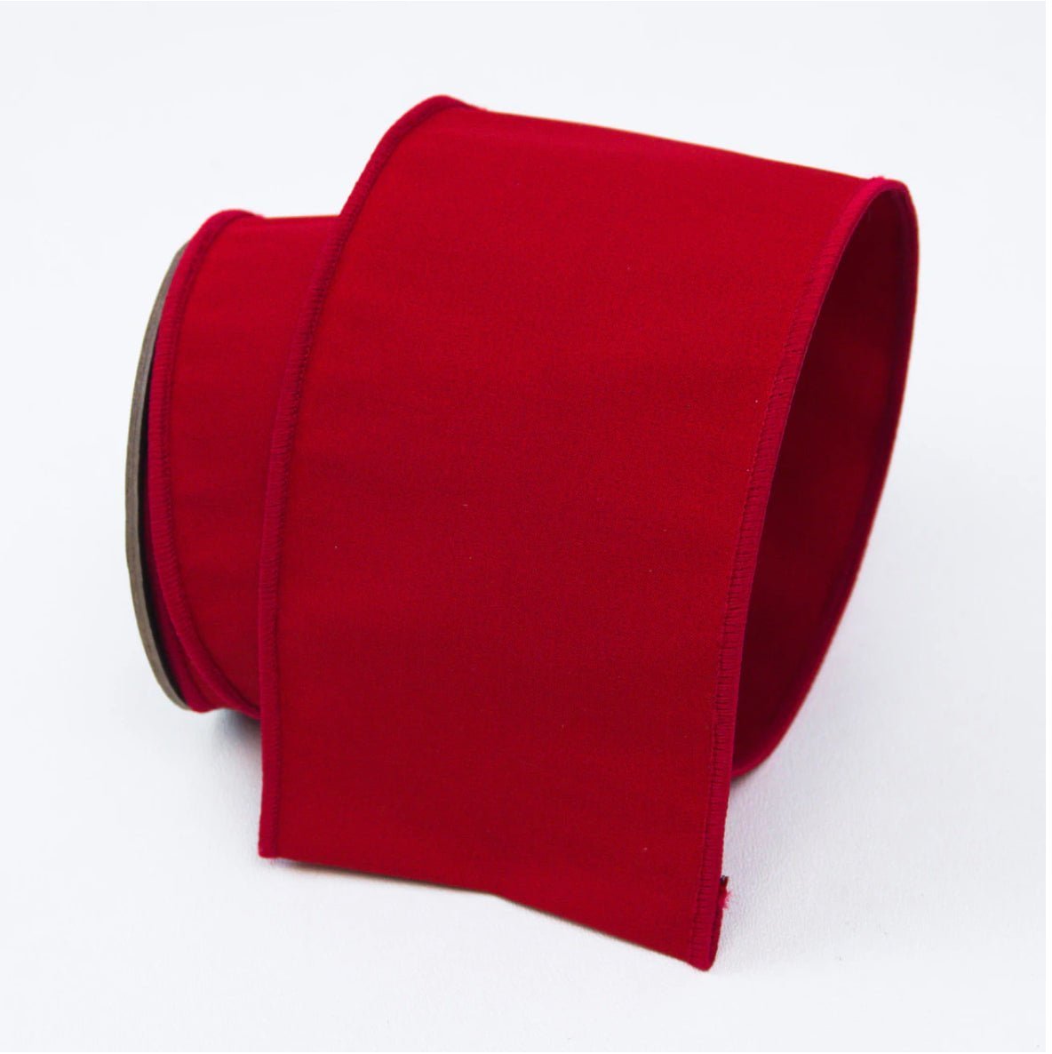 Red taffeta 2.5” farrisilk wired ribbon - Greenery MarketRibbons & TrimRG013-02
