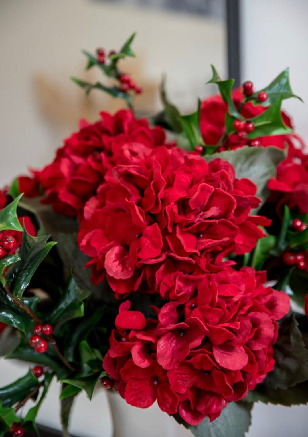 Red velvet hydrangea stem - Greenery Market176589