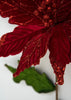Red Velvet poinsettia stem - Greenery Market83089RD