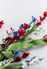 Red, white, and blue filler flower bush - Greenery Marketartificial flowers63896