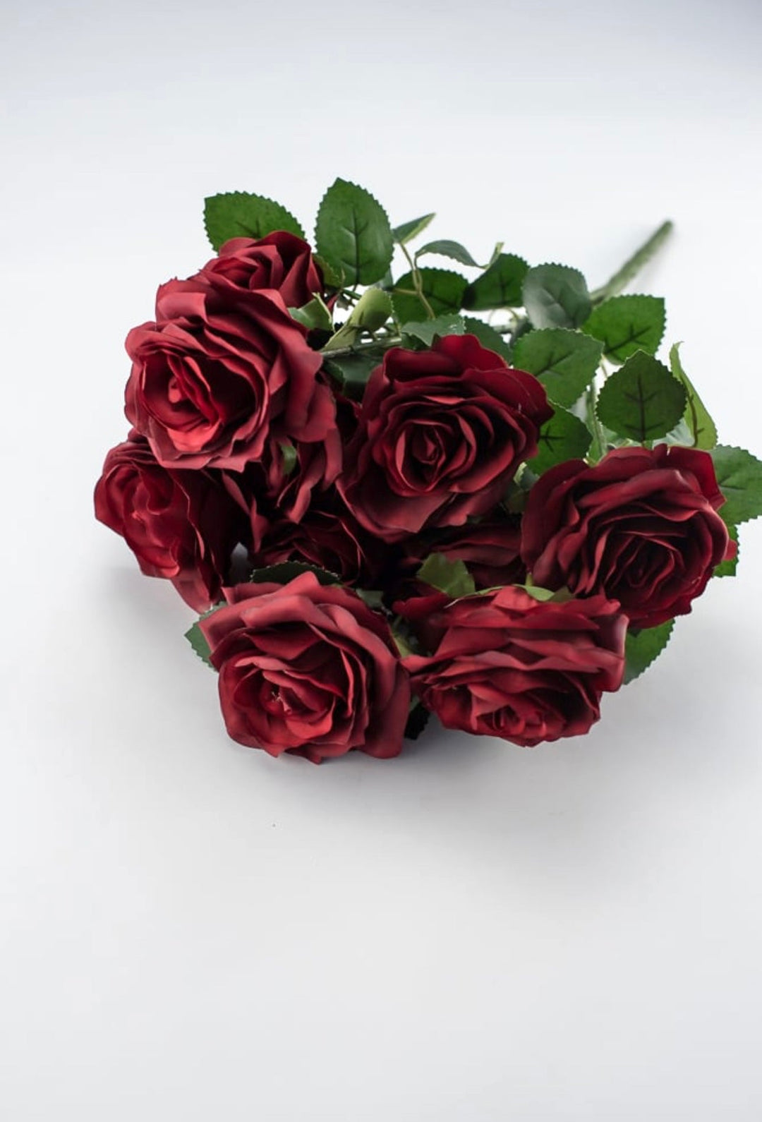 Rose bush - burgundy - Greenery MarketArtificial Flora82657-BG