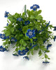 Royal blue filler flower and greenery bush - Greenery Market82396-RO BL