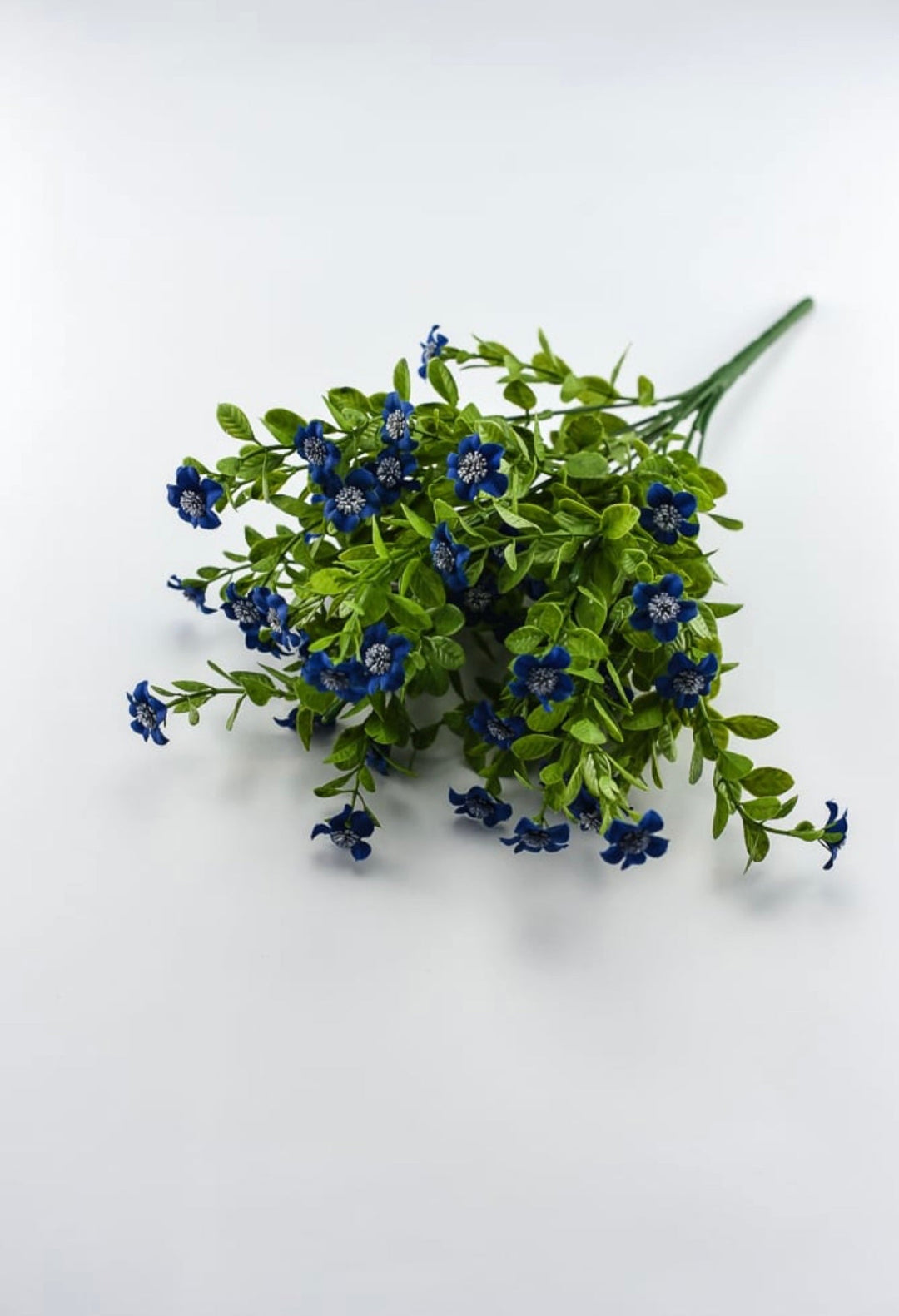 Royal blue filler flower and greenery bush - Greenery Market82396-RO BL