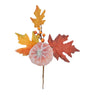 Rust Pumpkin maple leaves pick - Greenery Marketgreenery82239