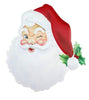 Santa metal embossed cut out 12” sign - Greenery MarketSeasonal & Holiday DecorationsMD0621