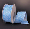 Shimmer blue solid wired ribbon, 1.5” - Greenery Marketwired ribbon41219-09-05