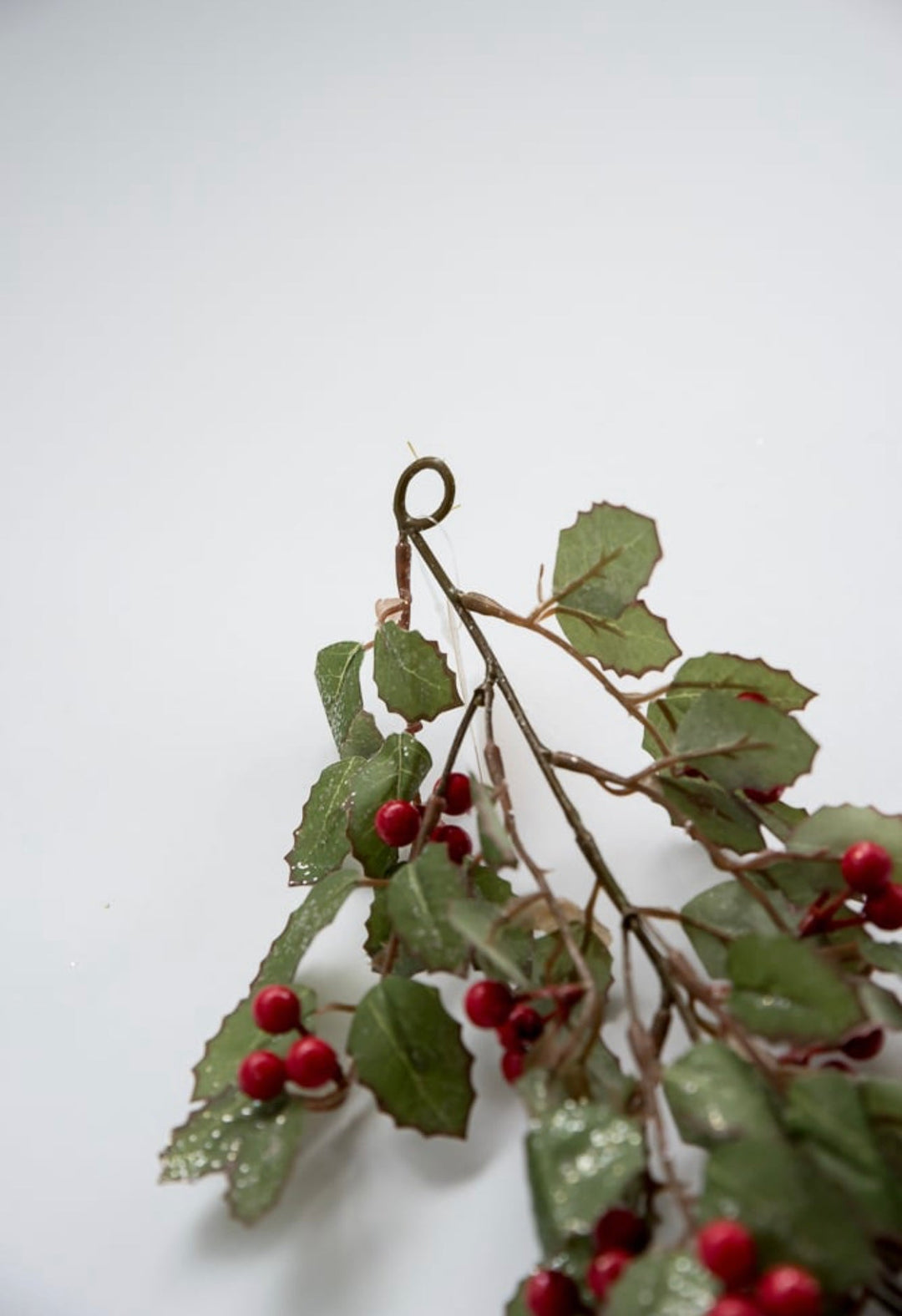 Shimmering Holly garland 6’ - Greenery Market279910