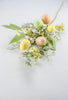 Shimmering yellow and coral egg and floral spray - Greenery MarketPicks83374