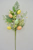 Shimmering yellow and orange egg and floral spray - Greenery MarketPicks83374