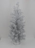 Silver and white mini Christmas pine tree - 30” - Greenery Marketwreath base & containers82879-SIL