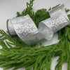 Silver Snowflake wired ribbon 4” - Greenery MarketRibbons & Trim137193