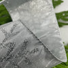 Silver Snowflake wired ribbon 4” - Greenery MarketRibbons & Trim137193