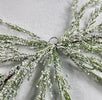 Snowy bubble asparagus crescent swag - Greenery Marketgreenery27242