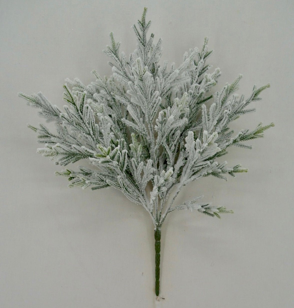 Snowy flocked cypress bush - Greenery Market83659