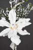 snowy magnolia and pine spray - Greenery MarketArtificial Flora206719