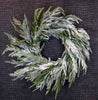Snowy Norfolk pine wreath - Greenery MarketWreaths & Garlands180960