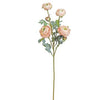 Soft blush Pink ranunculus artificial flower spray - Greenery Marketartificial flowersD140-rs