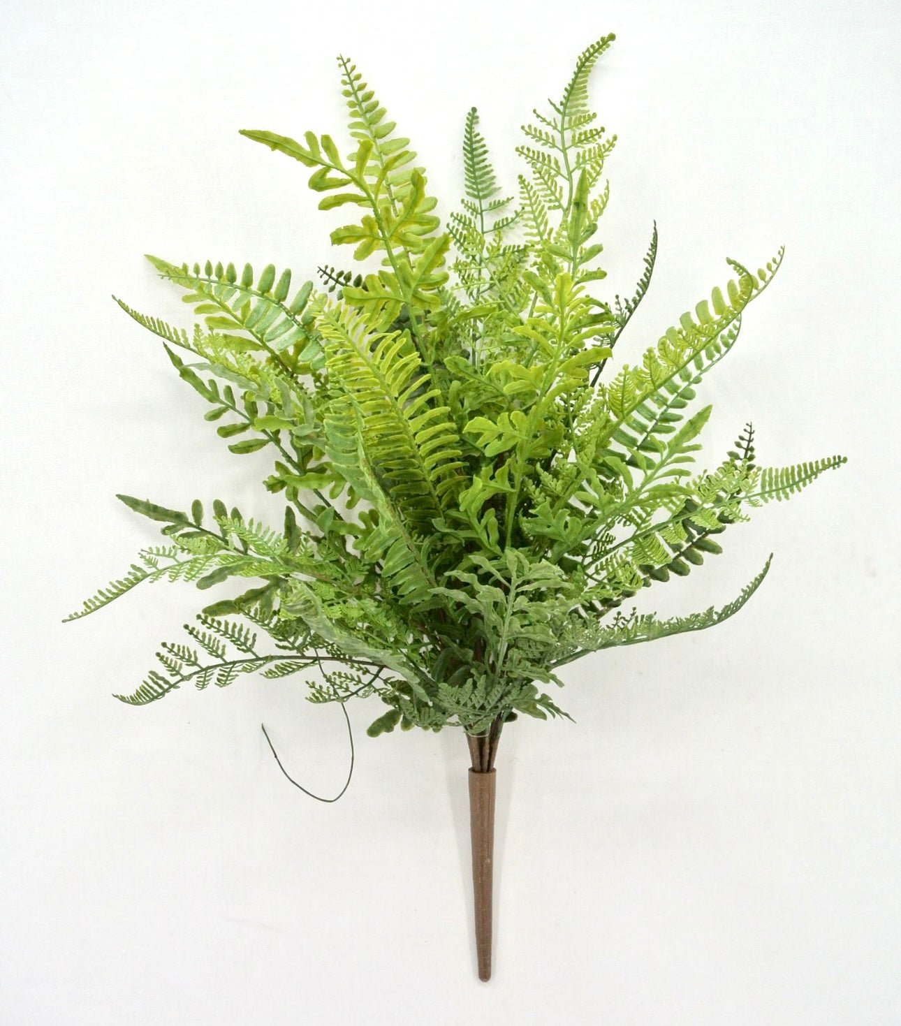 Soft touch fern bush - green - Greenery Marketartificial flowers84248