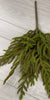 Soft touch Norfolk brown green pine spray - Greenery Market27189