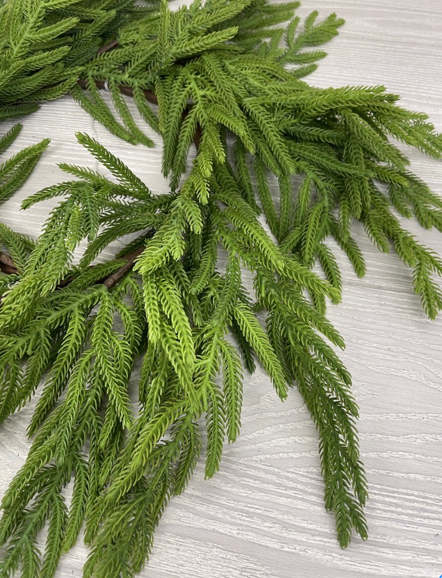 Soft touch, Norfolk pine wreath - Greenery Market27190