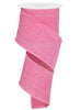 Solid light pink 2.5” wired ribbon on royal - Greenery MarketWired ribbonRg127922