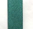Solid turquoise flat glitter Ribbon 1.5” - Greenery MarketWired ribbonX820609-33
