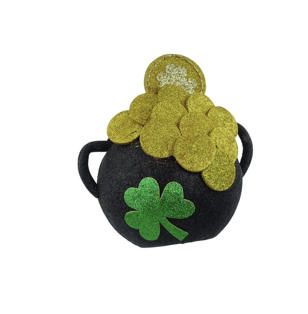 St Patrick’s day Pot of gold - Greenery Marketsigns for wreaths62590BKGD