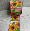 Sunflower pink stripe 2.5” wired ribbon - Greenery MarketRibbons & Trim153656 pink stripe