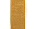Sunflower yellow linen, wired ribbon 2.5” - Greenery MarketWired ribbonX314840-49