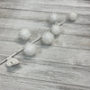 Tinsel Snow ball shimmer spray - white - Greenery Market Picks