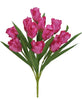 Tulip bush - deep pink - Greenery MarketArtificial Flora82526-BTY