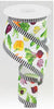 vegetables farmers market 2.5” wired ribbon - Greenery MarketRG0888027