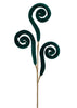 Velvet curly spray - emerald green - Greenery MarketSeasonal & Holiday Decorations85840GN