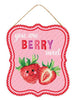 Very sweet strawberry summer sign - Greenery Marketsigns for wreathsAP7852