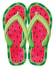 Watermelon flip flops, metal embossed sign - Greenery MarketSeasonal & Holiday Decorationsmd1095