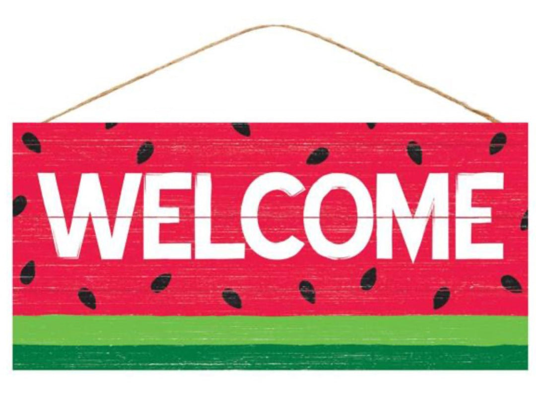 Watermelon sign - Greenery Marketsigns for wreathsAp8370