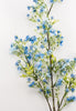 Wax flower spray - blue - Greenery Market2285174BL