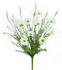 White daisies flower bush - Greenery Marketartificial flowers63307WT