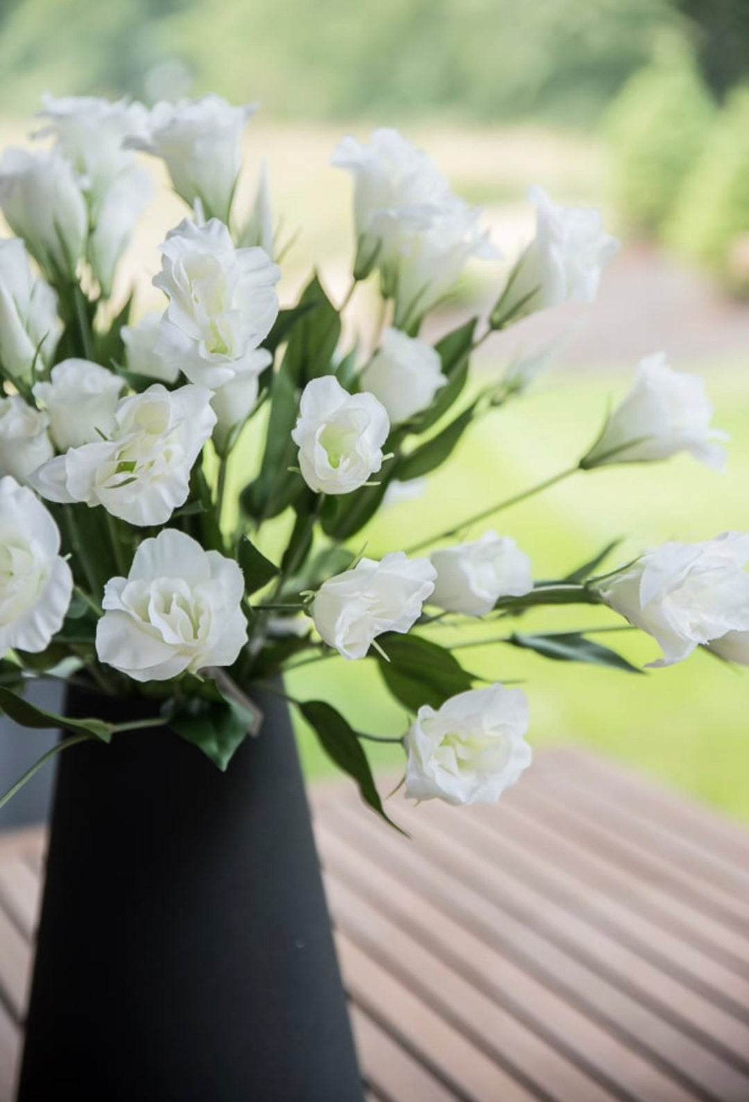 White lisianthus bush - Greenery Market5410-c