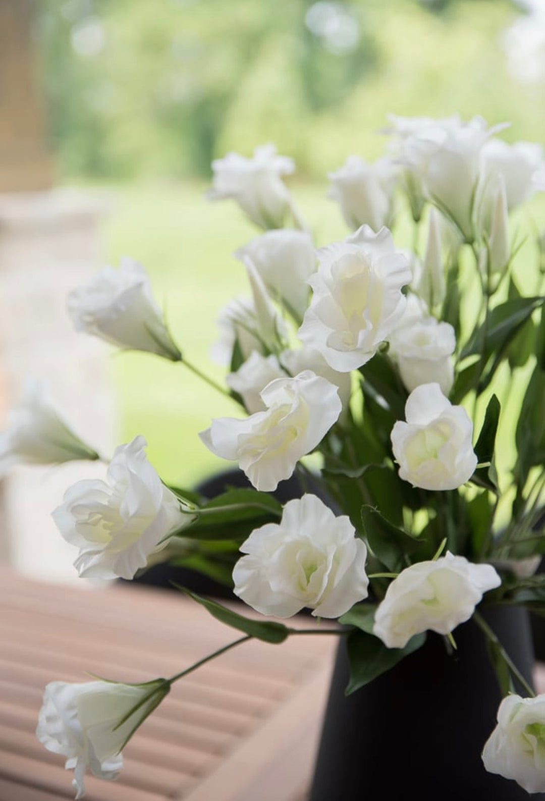 White lisianthus bush - Greenery Market5410-c