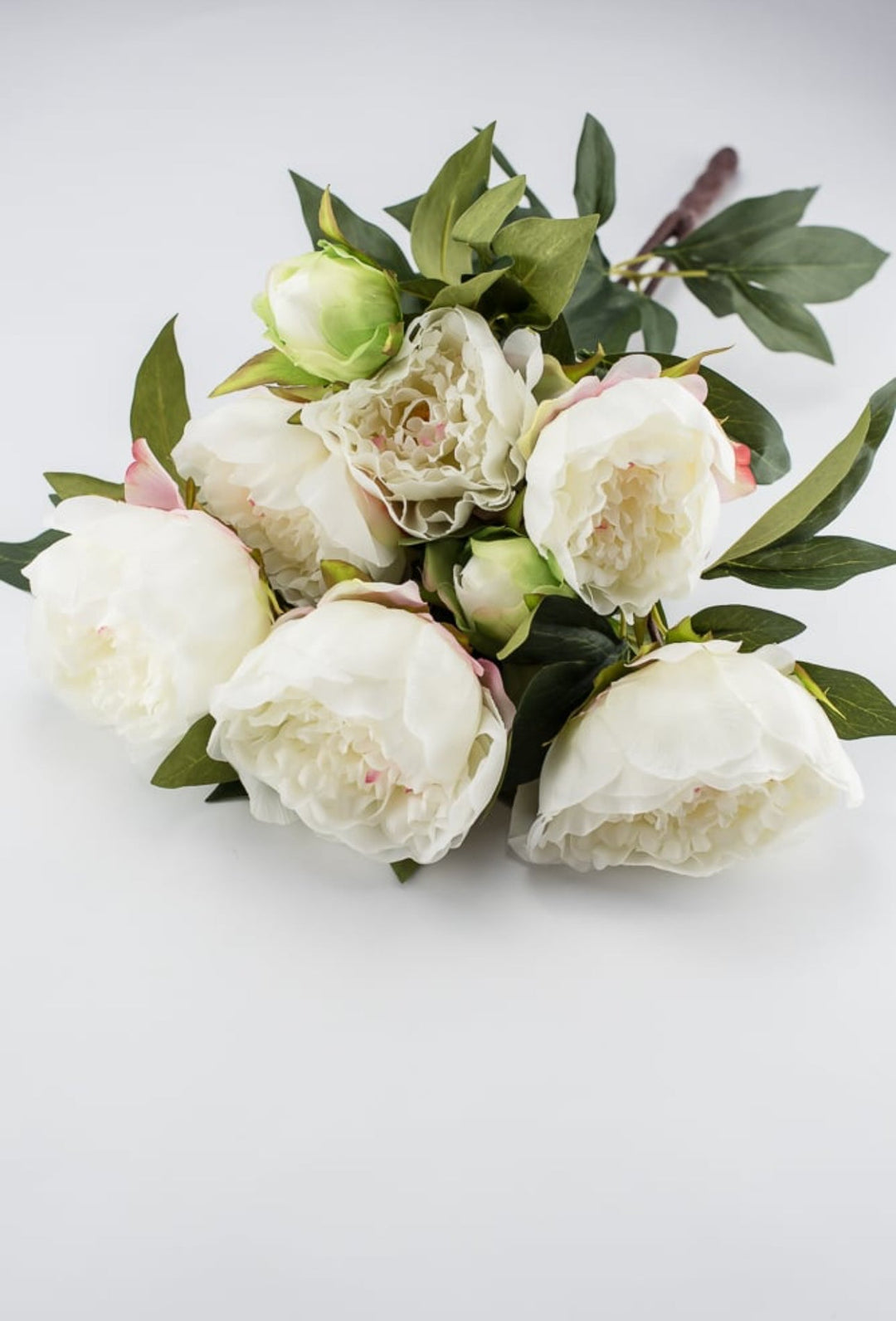 White peony bush, white wedding flowers - Greenery Marketartificial flowers25786