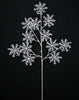 White snowflake spray - Greenery MarketWinter and Christmas20049