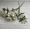Wild flower spray - white - Greenery MarketArtificial Flora26306