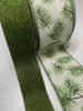 Winter bow bundle - moss green pine shimmer - Greenery MarketRibbons & TrimMossgreenx2