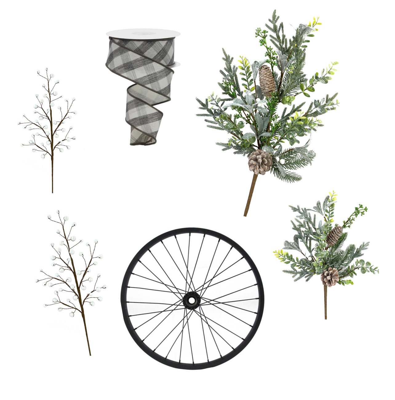 Winter everyday Bike wheel kit - Greenery Marketbikewheelkitx6