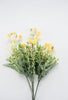 Yellow Mixed greenery and thistle flower - Greenery MarketArtificial Flora80292