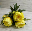 Yellow peony bush - Greenery Marketartificial flowers27176